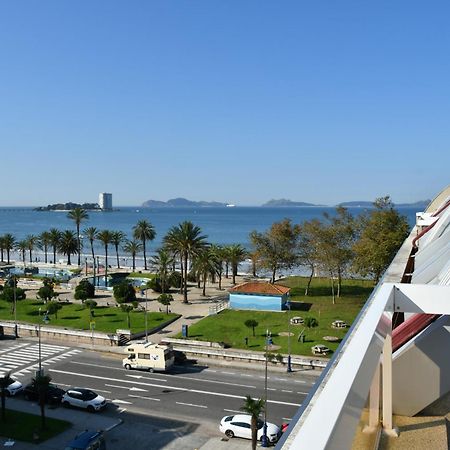 Primera Linea De Playa Samil Costa Con Garaje Incluido วิโก ภายนอก รูปภาพ