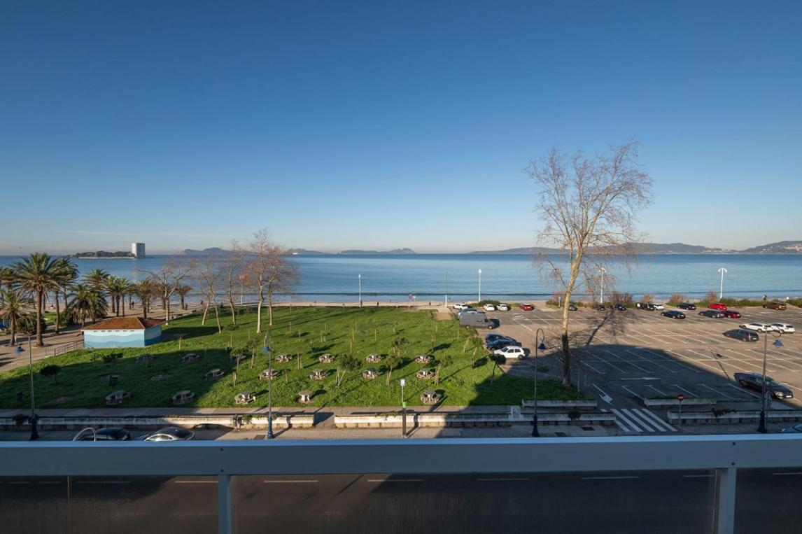 Primera Linea De Playa Samil Costa Con Garaje Incluido วิโก ภายนอก รูปภาพ